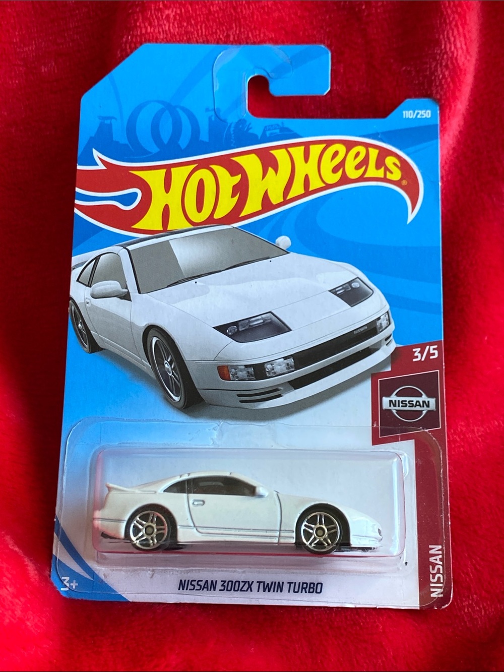 ⭐️4/$36⭐️ Mattel Hot Wheels Nissan 300ZX Twin Turbo - White